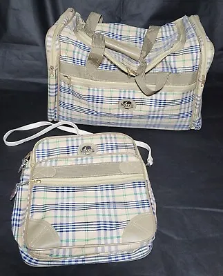 Kelly's Tartan Holdall Weekend Bag & Additional Shoulder Bag  • £19.95