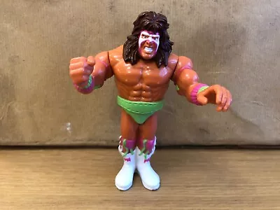 Ultimate Warrior Green TunicWWF Hasbro Figure Series 1 1990 Ultimate Smash Rare. • £1.50