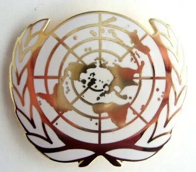 £5.99 • Buy United Nations Beret Cap Badge  Un Cyprus South Sudan Mali British Army Pte Wo2