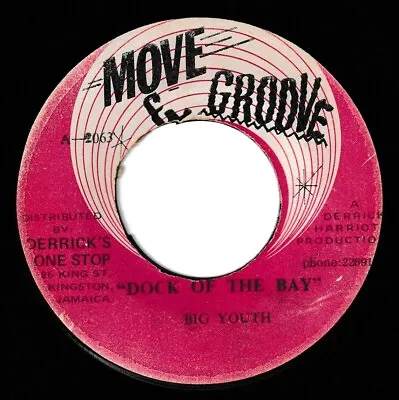 £11.99 • Buy BIG YOUTH-dock Of The Bay    Move & Groove 7     (hear)   Reggae