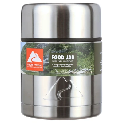 $16.82 • Buy Ozark Trail 16-Ounce Double-Wall Vacuum-Insulated Stainless Steel Food Jar