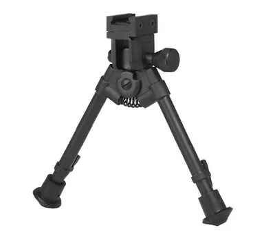 Versa-Pod Model 252 Steel Heavyweight Picatinny Rail 9-12  Bipod Rubber Feet - 1 • $349.67