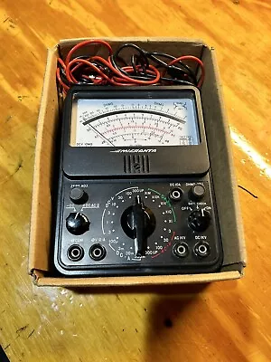 Vintage Micronta 22-208a Analog Dual Fet Multimeter  Not Tested!!!￼ • $24.99