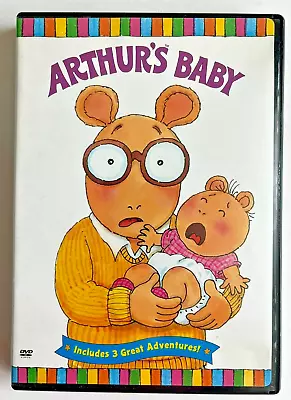 Arthur's Baby (2003 DVD) Includes 3 Great Adventures! • $3.99