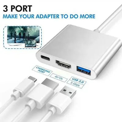 NEW USB Type C To HDMI HDTV TV Cable Adapter Converter For Macbook Android2024 • $5.09