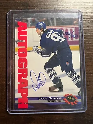 A89626 - 1994 Classic Autographs #NNO Doug Gilmour/1950 • $27