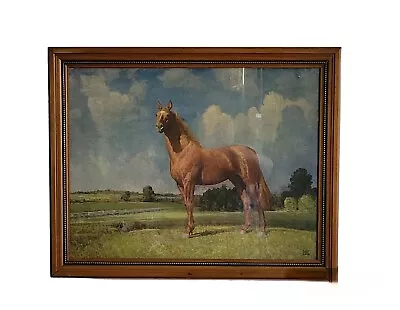 Robert Wesley Amick Man O War Framed Print 26  X 20  Race Horse  • $275