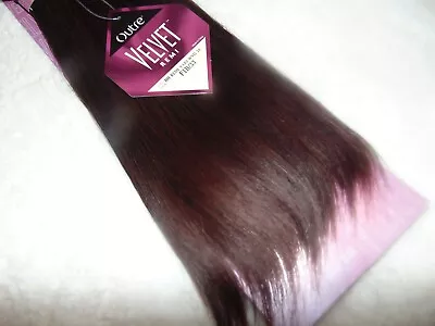 Outre Velvet Remi 100% Human Hair Yaki WVG 10  F1B/33 • $40