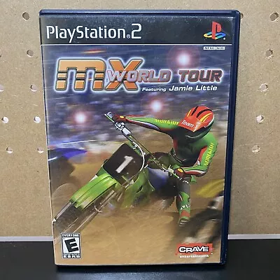 MX World Tour Featuring Jamie Little - Playstation 2 PS2 Game - Tested • $7.95