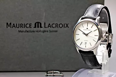 [Exc+5 W/Box] Maurice Lacroix Les Classiques LC6017 Leather Mens Automatic Watch • $870