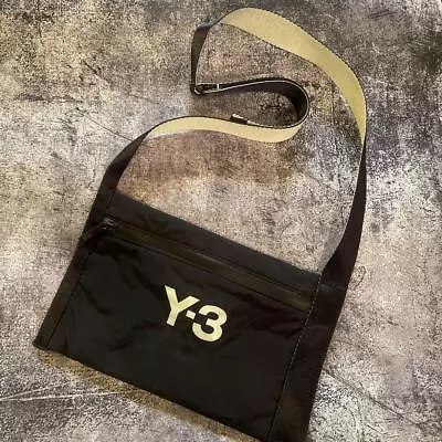 4 Weissly Y-3 Y3 Black Shoulder Sacoche Bag Yohji Yamamoto Men Yohji Yamamoto To • $95.61