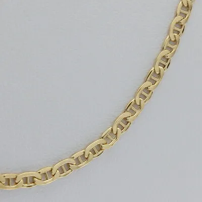 Genuine Brand New 9K Hollow Anchor Italian Yellow Gold Chain Necklace 45-80 Cm • $249