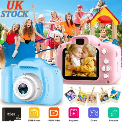 £12.89 • Buy Kids Camera Video Recorder 1080P Mini Children Toddler Educational Toy USB 32GB