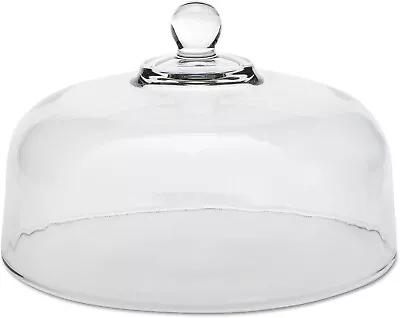 Vintage Clear Glass Cake Lid Dome Cover  • $39.99