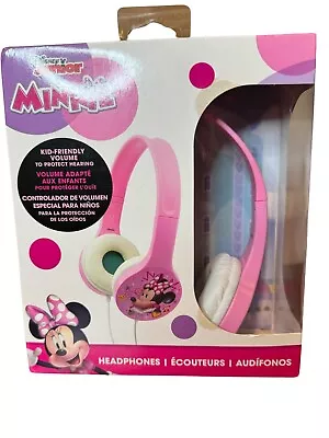 Disney Junior Minnie Mouse Headphones With Kid-Friendly Volume. NEW • $9.90