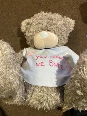 £25 • Buy Giant “Me To You” Teddy Bear-18 Nches High & 19 Inches Wide! You Make Me Smile”