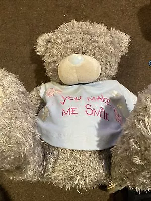 £25 • Buy Giant “Me To You” Teddy Bear-18 Nches High & 19 Inches Wide! You Make Me Smile”