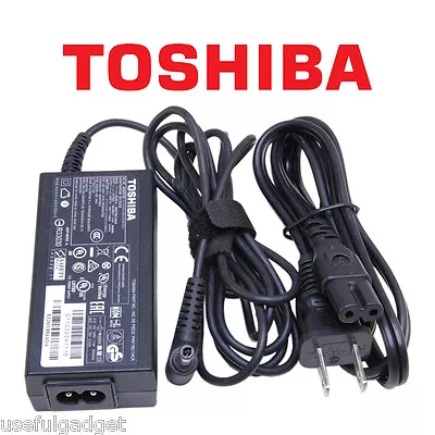 Original OEM Toshiba 45W-75W AC Charger Adapter Cord For Satellite T U Series • $15.99