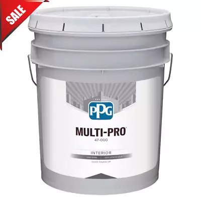 5 Gal. Antique White PPG1024-2 Flat Multi-Pro Interior Wall & Ceiling Paint  • $79.27