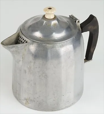 $48.88 • Buy Vintage WAGNER 3 Quart Colonial Cast Aluminum Coffee Pot