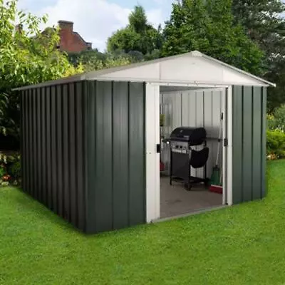 Yardmaster 10Ft X 8Ft Metal Garden Shed. 10 Yr Guarantee - Assembly Available • £409.59