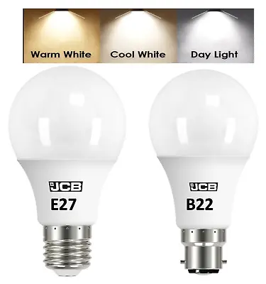 £0.99 • Buy  LED  GLS ENERGY SAVING LIGHT Bulbs 4.9w = 40w 8.5W=60W 14w=100W BC B22 ES E27