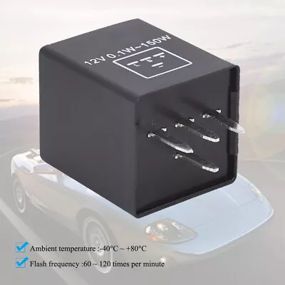 ・Plastic Waterproof Dustproof 400 Working Hours EP29 4-Pin Car LED Flasher Relay • $9.49