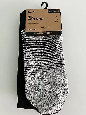 NIKE NikeGrip Vapor Strike Soccer Crew Socks Size 12-13.5 Men's NEW 1 Pair • $17.96