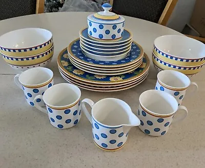 22 Pc. Villeroy And Boch Retired Sets Twist Anna & Bea & Clea Mix Match  • $949