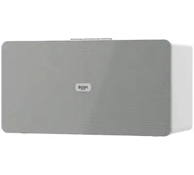 Bush Bluetooth Speaker Wireless 2.0 Ch 10W + Aux In For IPhone IPod IPad - White • £16.49