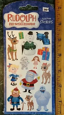 VTG 2003 RUDOLPH The RED-NOSED REINDEER Sticker Pack MELLO SMELLO Misfit Toys • $13.45