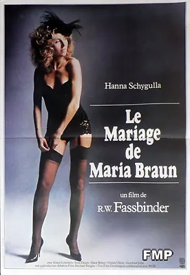 The Marriage Of Maria Braun - Sexy Underwear Woman - Fassbinder / Schygulla • $44.99