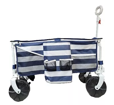 Old Bahama Bay Quad Folding Wagon Blue With White Stripe • $59.99
