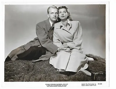 Vintage 8x10 Photo Night Has A Thousand Eyes 1948 Gail Russell John Lund  • £11.57