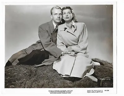 Vintage 8x10 Photo Night Has A Thousand Eyes 1948 Gail Russell John Lund • £11.57