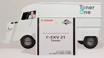 Canon Genuine C-EXV21 Black Toner CartridgeR C2380 C2880 C3080 Sealed  • £18.58