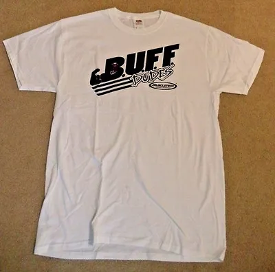 B.u.f.f. Dudes Muscletech Tee T-shirt Mens Size M White *nwot* • $7