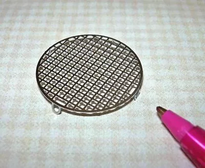 Miniature Stainless Steel Round Cake Cooling Rack!  DOLLHOUSE 1:12 Scale • $4.98