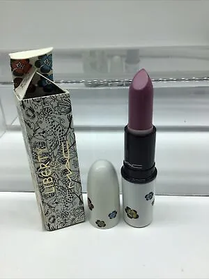 BNIB MAC Liberty Of London Blooming Lovely Amplified Lipstick Purple READ • $69.99