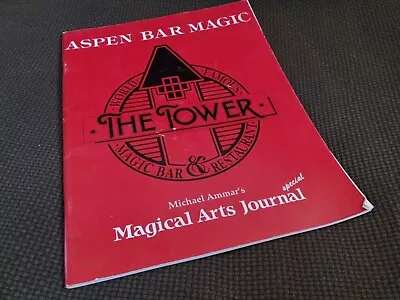 Aspen Bar Magic Michael Ammar's Magical Arts Journal Special Magic Book • $9.99