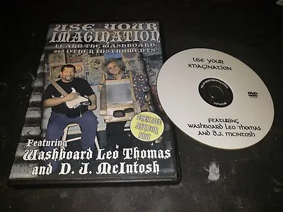 Use Your Imagination: Learn The Washboard & Other Instruments DVD Leo Thomas  • $14.95