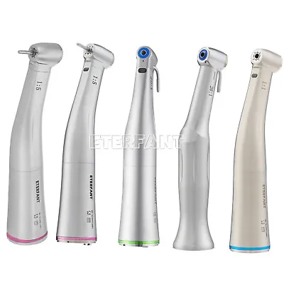 Dental 1:1/1:5 Increasing/20:1 Implant Fiber Optic Contra Angle Handpiece E-type • $95.90