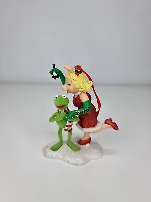Disney Parks Muppets Miss Piggy & Kermit The Frog Under Mistletoe Tree Ornament  • $39.98