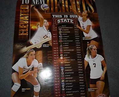 Mississippi State Bulldogs 2011 Womens Volleyball Poster • $7.50