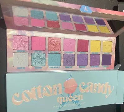 Jeffree Star Cosmetics Cotton Candy Queen Eyeshadow Palette - Authentic 🩷💛🩵 • $67.15