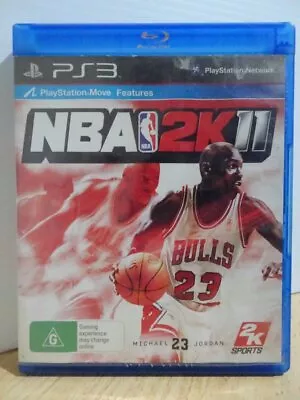 NBA 2K11  Ex Rental  PS3 Game...     FREE POST AU • $8