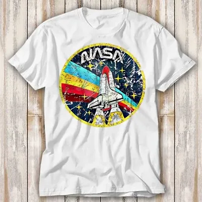 Nasa Distressed Logo Space Agency T Shirt Top Tee Unisex 4058 • £6.70