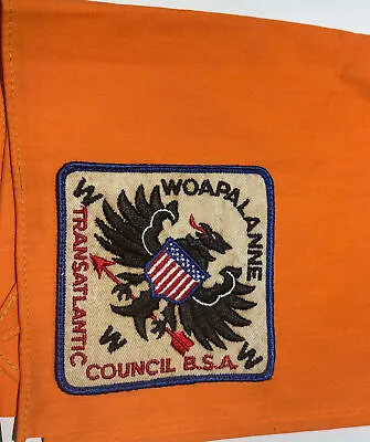 OA Lodge 482 Black Eagle Woapalanne  Patch On Neckerchief  Boy Scout TT3 • $12.29