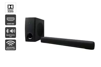 Yamaha Compact Soundbar With Wireless Subwoofer (SR-C30A) Soundbars Audio • $355.53