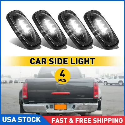 White LED Dually Bed Fender Side Marker Lights For 2003-18 Dodge Ram 2500 3500 • $13.99